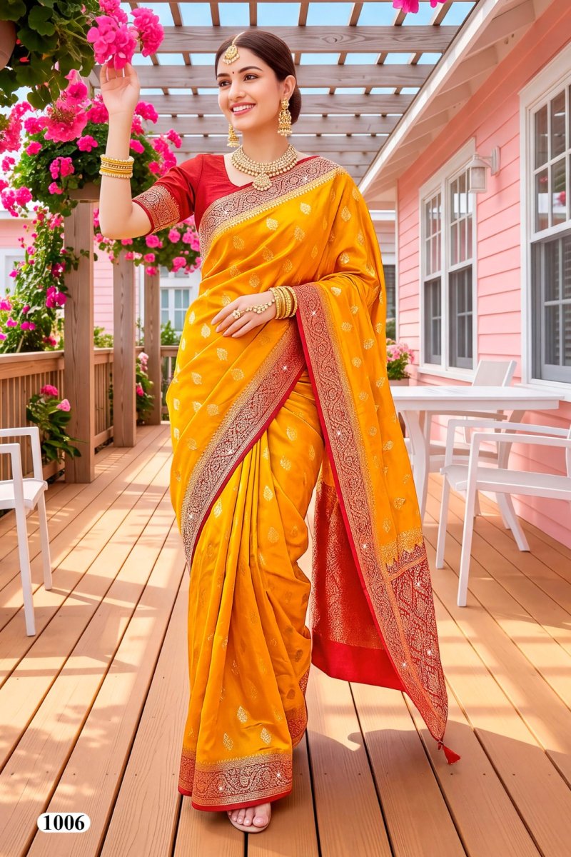 Noor Fendy Saroski Vol 1 By Saroj Fendi Satin Silk Saree 